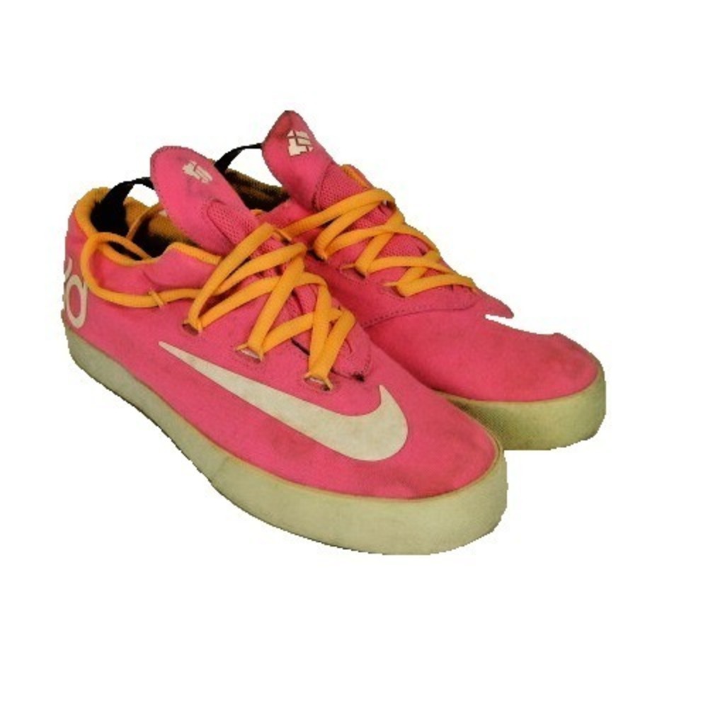 Nike Training KD Vulc Pink Orange Athletic Shoes 642085-678 Womens 6.5 sz 5Y
